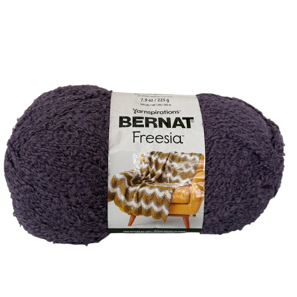 Bernat Freesia Yarn Prince 24008 7.9oz 309 Yards Acrylic, Wool, Nylon